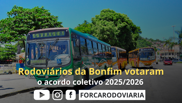 Rodoviários da Bonfim votaram o acordo coletivo 2025/2026