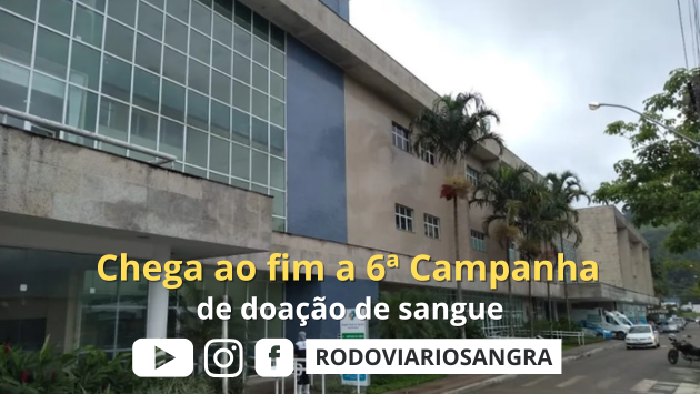 6ª Campanha de doação de sangue foi encerrada com sucesso